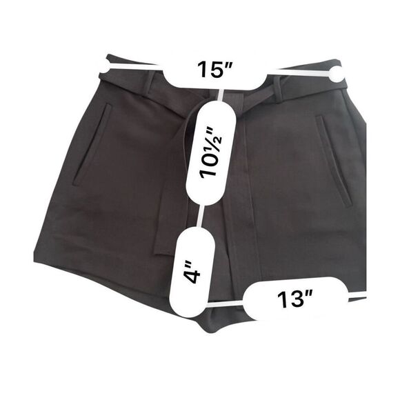 Nine West black dress shorts size S - Picture 5 of 6